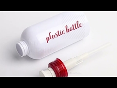 Plastic lotion pump bottle