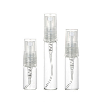 بطری اسپری لوازم آرایشی مسافرتی بطری های اسپری پلاستیکی شفاف 5ML قابل بازیافت