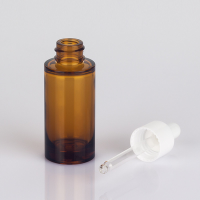 بطری قطره چکان لوازم آرایشی روغن با ظرفیت 1 اونس سطح مهر زنی داغ