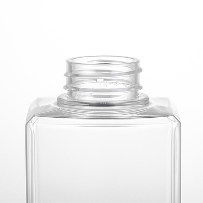 بطری پمپ لوسیون لوکس شفاف PETG مواد پلاستیکی 350ML